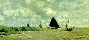 Claude Monet scheldemynningen France oil painting artist